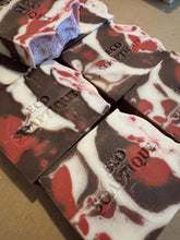 Load image into Gallery viewer, Hot Chocolate & Candy Cane Soap